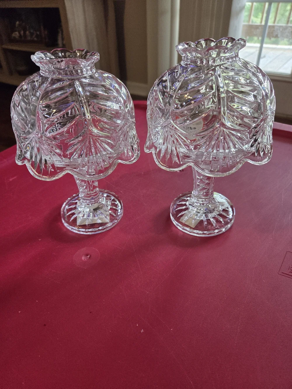 Fifth Avenue Crystal Votive Candle Holders